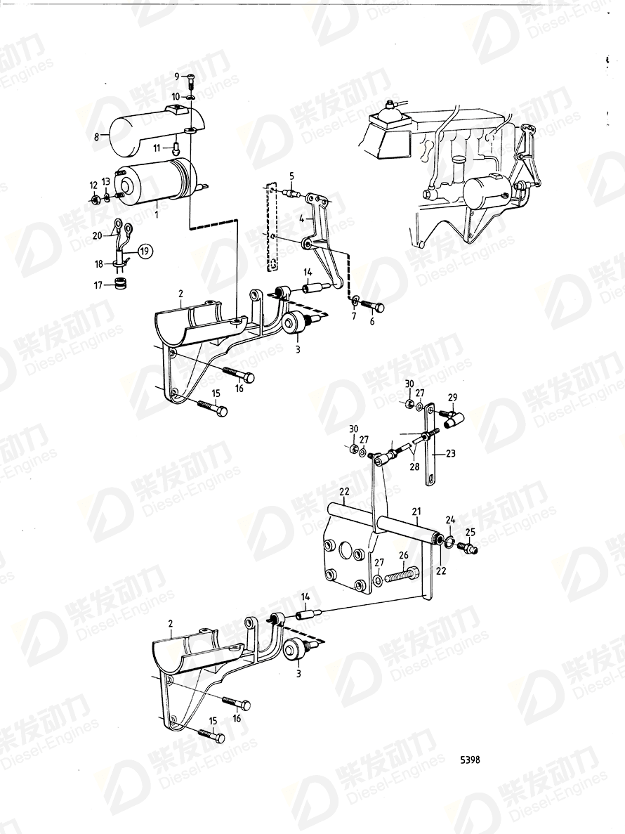 volvo penta Slip clutch 837427 Drawing volvo penta Slip clutch 837427 Drawing